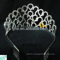 Atacado rhinestone cristal beleza coroas e tiaras